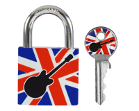 Cadenas Masterlock 30mm motif Guitare