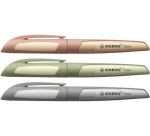 Vulpen STABILO Flow medium lichtbruin blister à 1 stuk