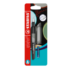 Vulpen STABILO Flow medium grijs blister à 1 stuk
