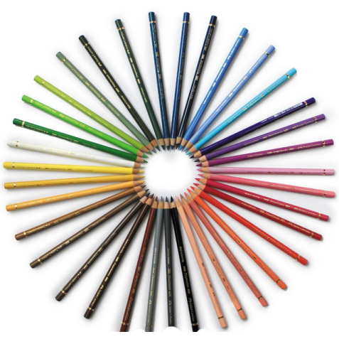 Crayon de couleur Polychromos ism Karin Luttenberg 36 pièces
