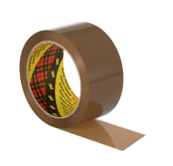 Ruban d'emballage Scotch 371 66mx48mm PP brun