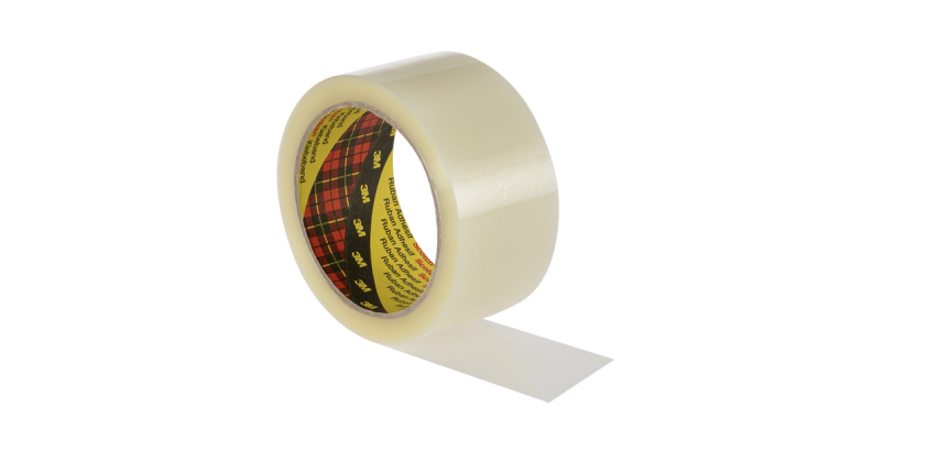 Ruban d'emballage Scotch 371 66mx48mm PP transparent
