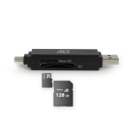 ACT AC6375 USB 3.2 Gen 1 (3.1 Gen 1) Speicherkartenleser Schwarz