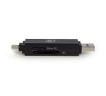 ACT AC6375 USB 3.2 Gen 1 (3.1 Gen 1) Speicherkartenleser Schwarz
