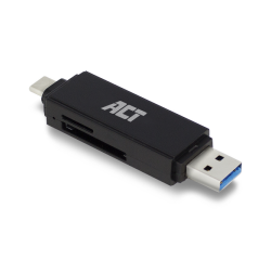 Lecteur de cartes ACT USB-C/USB-A 3.0