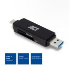 ACT AC6375 USB 3.2 Gen 1 (3.1 Gen 1) Speicherkartenleser Schwarz