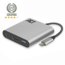 Adaptateur ACT multiport USB-C pour 1 écran HDMI