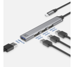Hub ACT USB-C 3x USB-A 2.0 et 1x USB-A 3.0