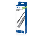 Hub ACT USB-C 3x USB-A 2.0 et 1x USB-A 3.0