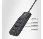 Hub ACT USB-C 3.0 4 poorts USB-A