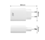 Chargeur ACT USB-C 1 port 20W pour charge rapide