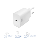 Chargeur ACT USB-C 1 port 20W pour charge rapide