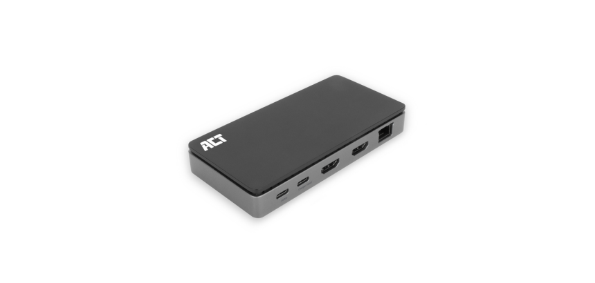 Station d'accueil ACT USB-C 4K MST pour 2 écrans HDMI