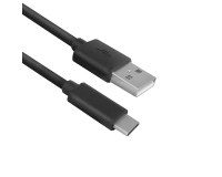 ACT AC7350 câble USB USB 2.0 1 m USB C USB A Noir