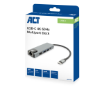 Station d'accueil ACT USB-C 4K pour 1 écran HDMI