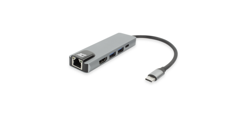 Station d'accueil ACT USB-C 4K pour 1 écran HDMI