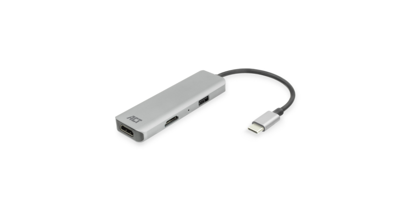 ACT multiport USB-C 4K adapter for 2 HDMI screens