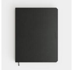 Carnet de notes De KEMPEN Ashblack 171x220mm ligné 192 pages 90g noir