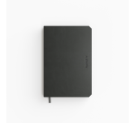 Carnet de notes De KEMPEN Ashblack 110x160mm uni 160 pages 90g noir