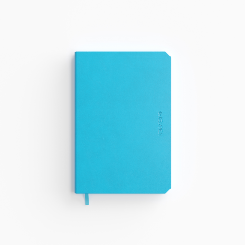 Notitieboek de KEMPEN Limitless 110x160mm blanco 160 pagina's 90gr felblauw