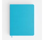 Notitieboek de KEMPEN Limitless 171x220mm blanco 192 pag 90gr felblauw