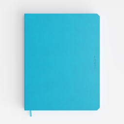 Carnet de notes De Kempen Limitless 171x220mm uni 192 pages 90g bleu vif