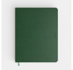 Carnet de notes De KEMPEN Origin 171x220mm ligné 192 pages 90g vert