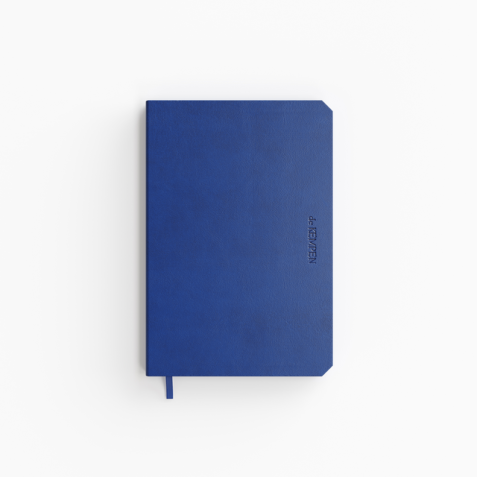 Notitieboek de KEMPEN Blue Note 110x160mm lijn 160 pagina's 90gr blauw