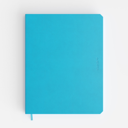 Carnet de notes De Kempen Limitless 171x220mm ligné 192pages 90g bleu vif