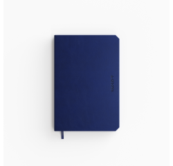 Carnet de notes De KEMPEN Silence 110x160mm ligné 160 pages 90g bleu foncé