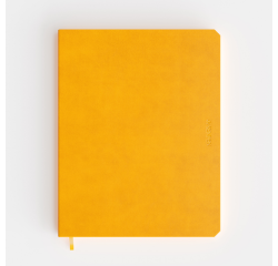Carnet de notes De KEMPEN Independent 171x220mm uni 192 pages 90g jaune