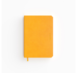 Carnet de notes De KEMPEN Independent 110x160mm ligné 160 pages 90g jaune