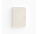Notitieboek de KEMPEN Cotton Vanilla 110x160mm lijn 160 pag 90gr wit