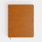 Notitieboek de KEMPEN Atlas 171x220mm blanco 192 pagina's 90gr bruin