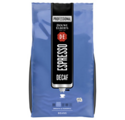 Koffie Douwe Egberts espresso bonen Decaf