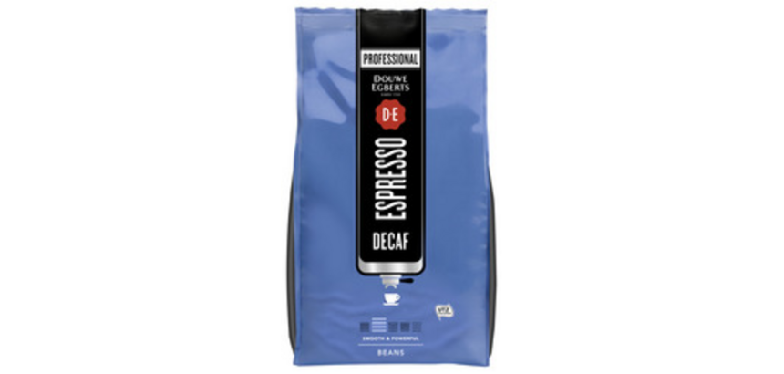 Café en grain Douwe Egberts espresso Décaféiné