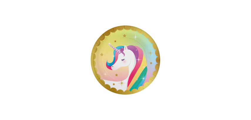 Assiette Licorne