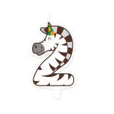 Jungle candle 2 Zebra