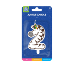 Jungle Candle 2 Zebra