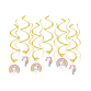 Swirl decorations Unicorn