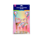 Unicorn Cake Decoration 9 Pieces