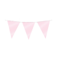 Party Flag Foil Baby Pink