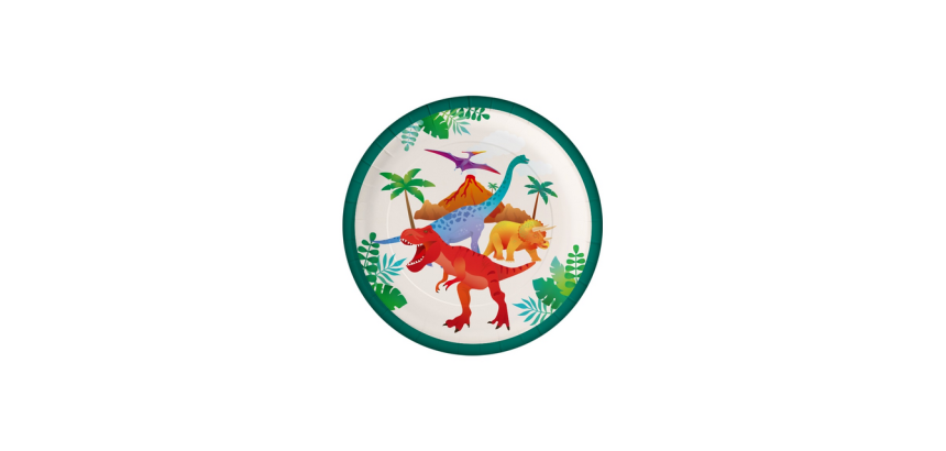 Plates Dino