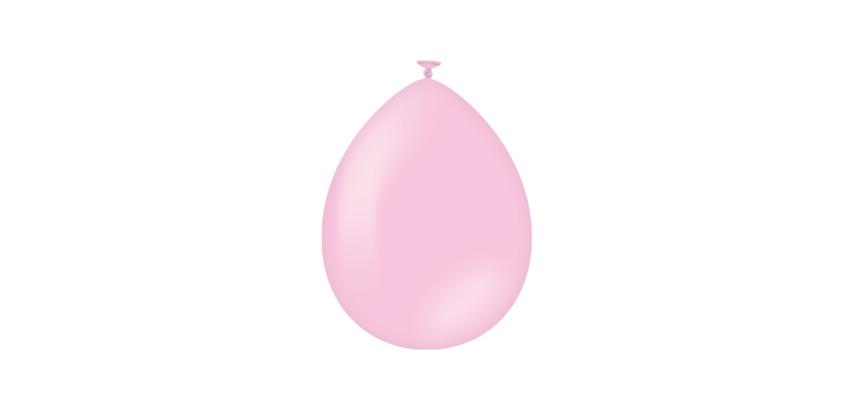 Rosa Babyballon 25 Stück