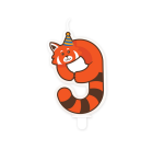 Jungle Candle 9 Red Panda
