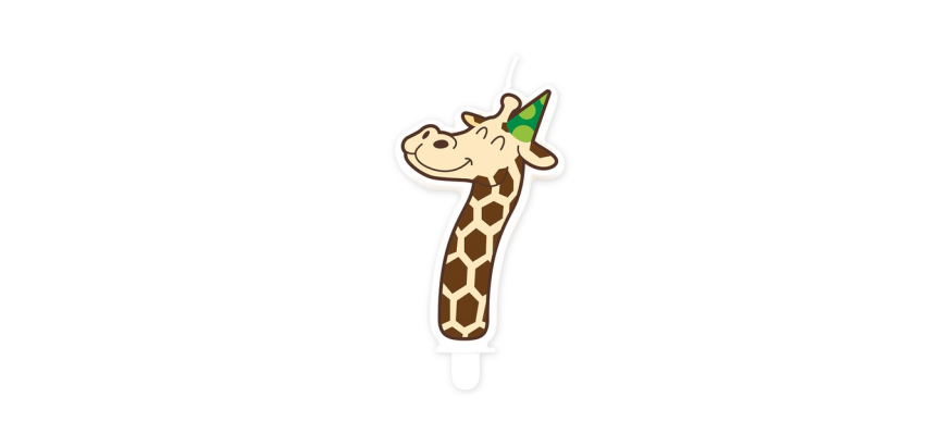 Bougie Jungle 7 Girafe