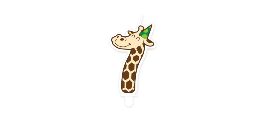 Jungle Candle 7 Giraffe