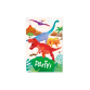 Carte d'invitation Dino