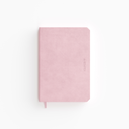 Carnet de notes De Kempen Brut 110x160mm uni 160 pages 90g rose