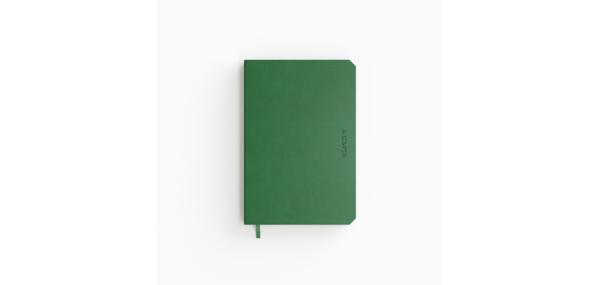 Carnet de notes De KEMPEN Origin 110x160mm uni 160 pages 90g vert